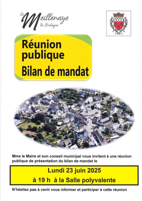 présenté suite à la réunion publique du LUNDI 23 JUIN 2025 