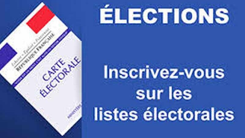 INSCRIPTION LISTES ELECTORALES