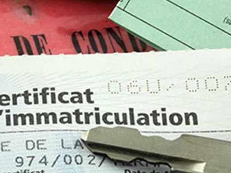 Certificats d'immatriculation