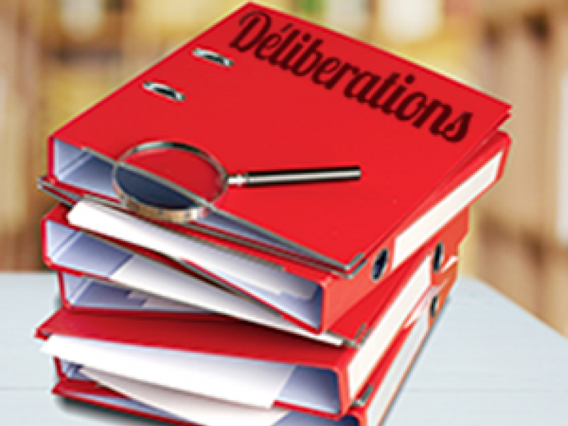 Délibérations Plan Local d'Urbanisme