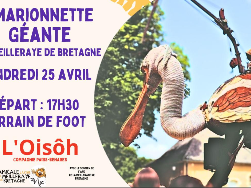 EVENEMENT VENDREDI 25 AVRIL 2025